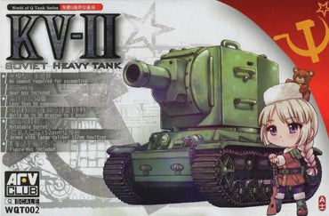 AFV Club KV-II Soviet Heavy Tank (World of Q Tank Series) WQT002