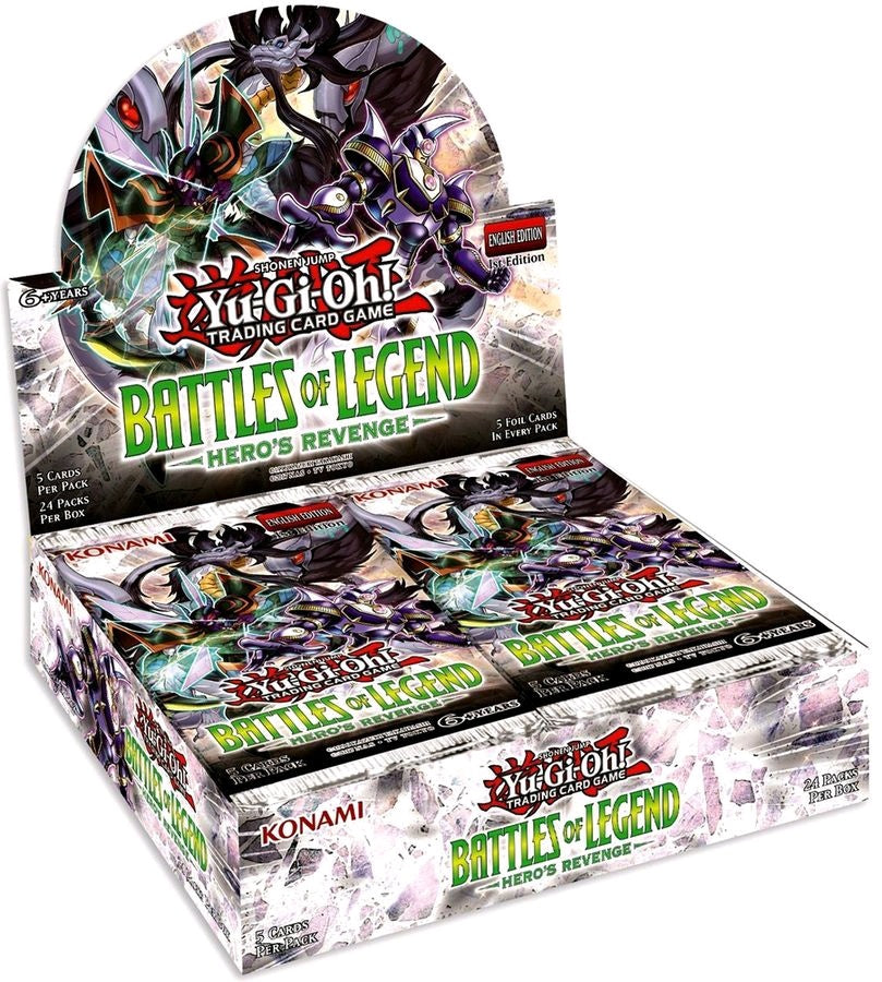 Yu-Gi-Oh! Battles of Legend Hero's Revenge Booster Box