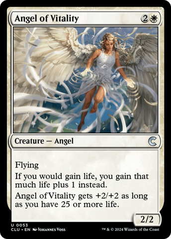 Angel of Vitality [Ravnica: Clue Edition]