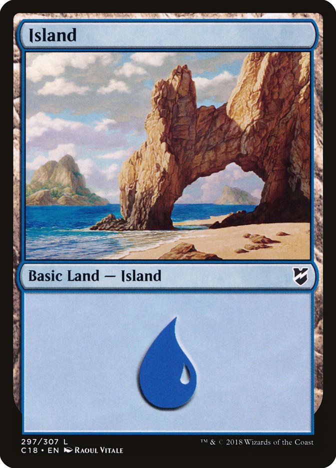 Island (297) [Commander 2018]