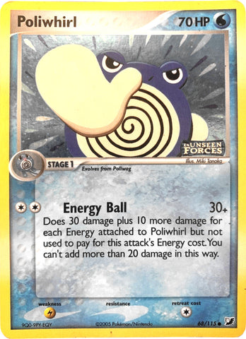 Poliwhirl (68/115) (Stamped) [EX: Unseen Forces]