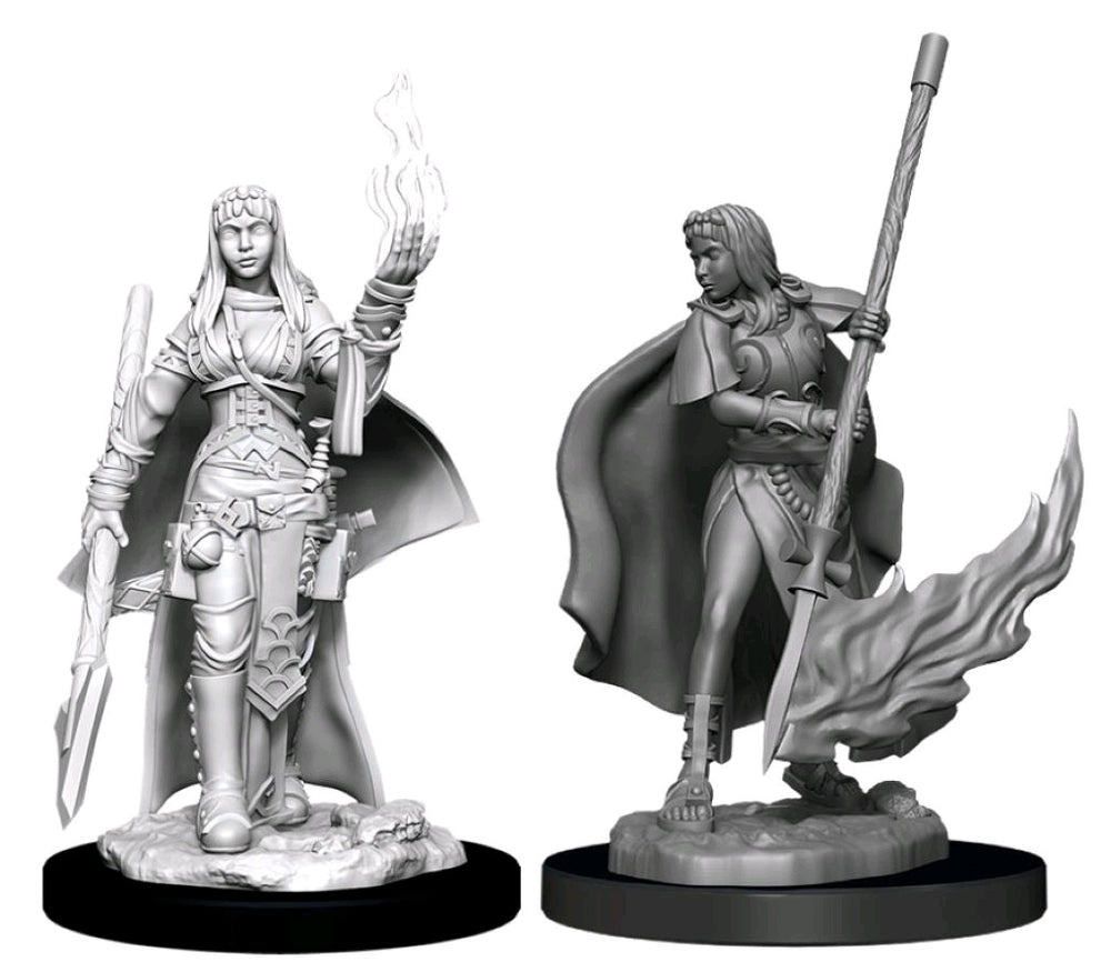 Pathfinder - Deep Cuts Unpainted Miniatures: Female Human Oracle (Magic User)