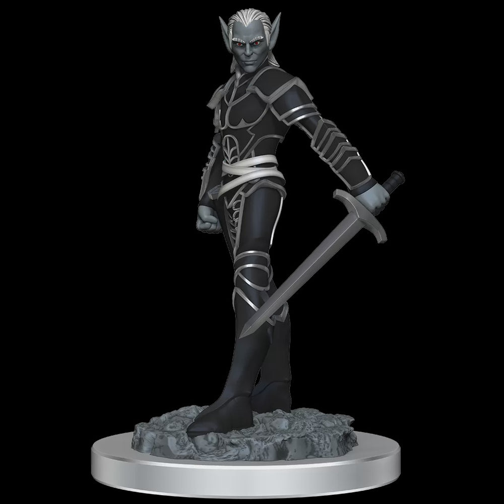 D&D Nolzurs Marvelous Miniatures Drow Fighters