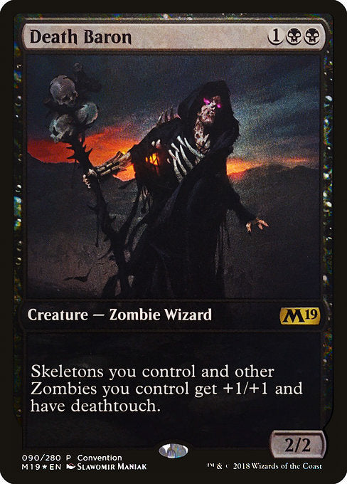 Death Baron [Core Set 2019 Promos]