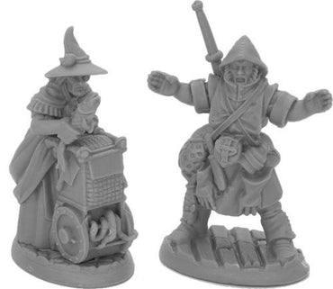 Reaper Bones Black Townsfolk: Fishmongers (2)