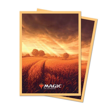 ULTRA PRO Magic: The Gathering - DECK PROTECTOR- Unstable Land Art -Plains 100ct