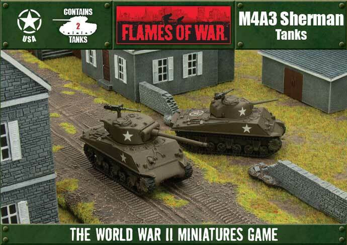 M4A3 Sherman (Plastic 2-Set)  FOW