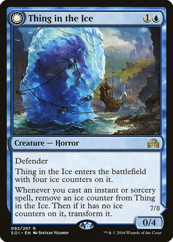 Thing in the Ice // Awoken Horror [Shadows over Innistrad]