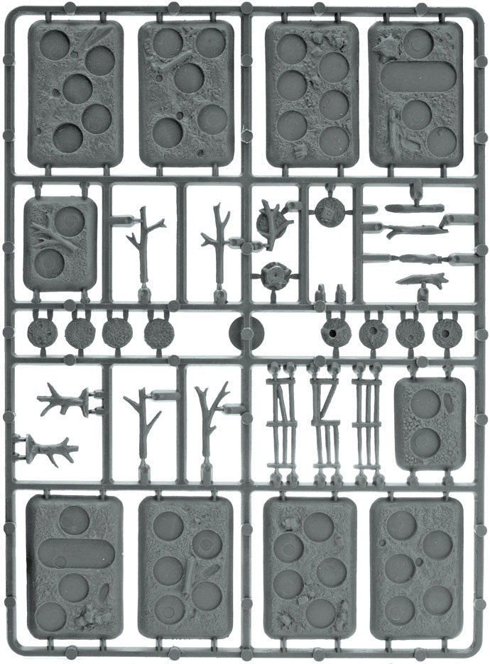 Plastic bases - Rural FOW