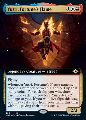 Yusri, Fortune's Flame (Extended Art) [Modern Horizons 2]