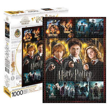 Aquarius Puzzle Harry Potter Movie Posters & Trio Puzzle 1,000 pieces
