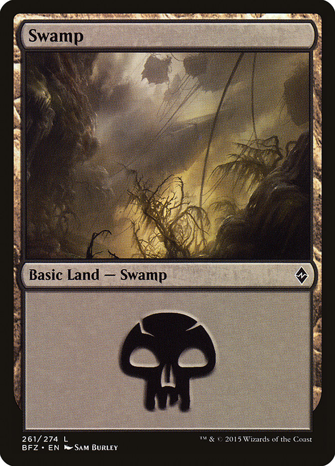 Swamp (261) [Battle for Zendikar]
