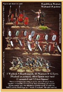 SAGA Age of Hannibal Starter Army - Republican Roman 4 pt