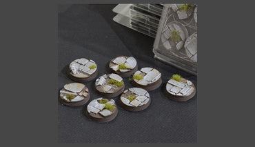 Gamers Grass Temple Bases Round 32mm (x8)