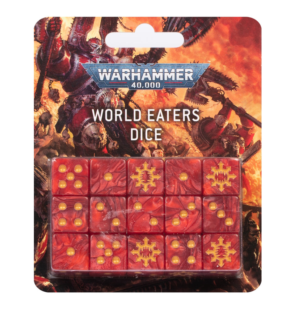 43-33 WARHAMMER 40000: WORLD EATERS DICE