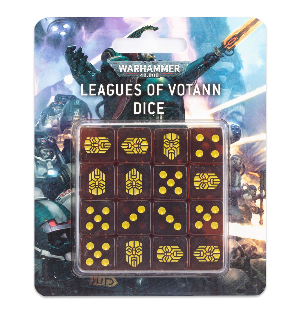 69-17 WARHAMMER 40000: LEAGUES OF VOTANN DICE