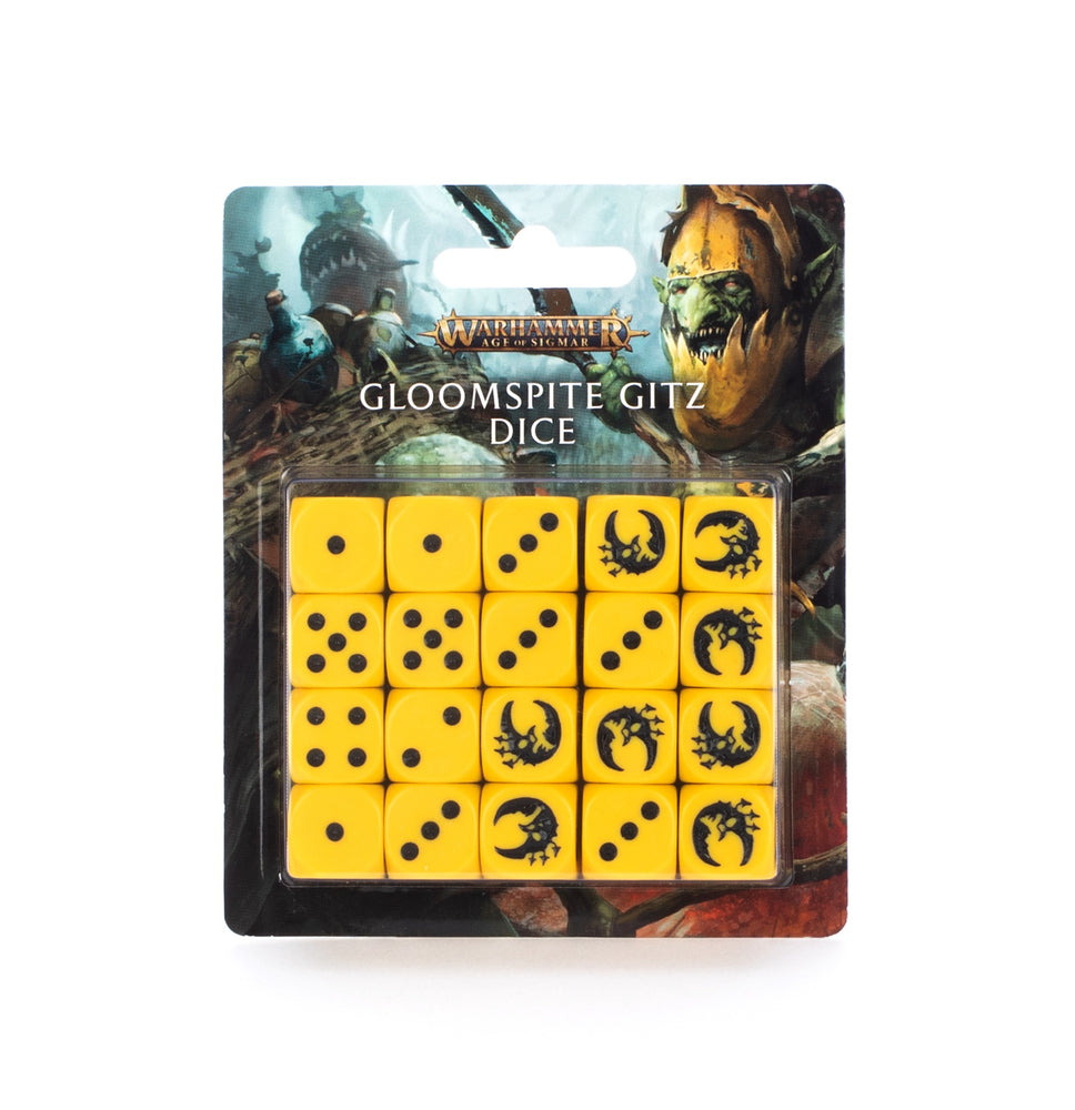 89-77 AGE OF SIGMAR: GLOOMSPITE GITZ DICE