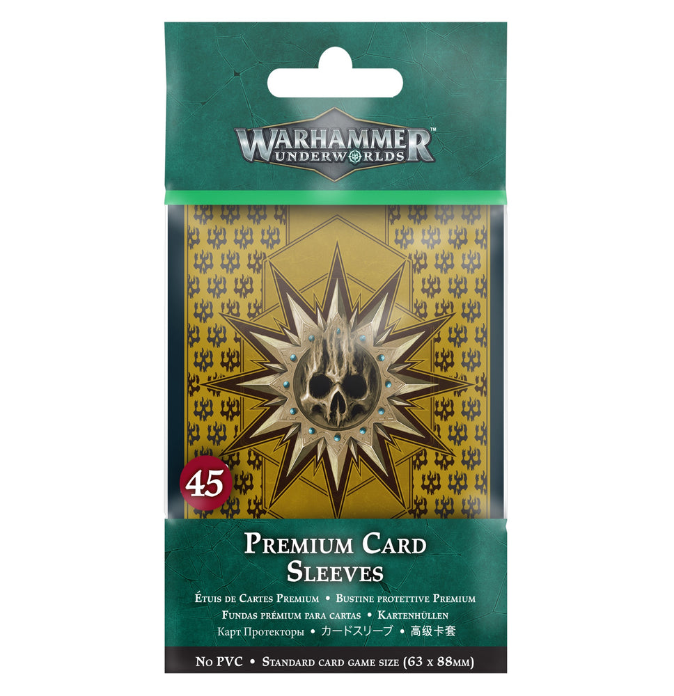 110-03 WH UNDERWORLDS: PREMIUM CARD SLEEVES