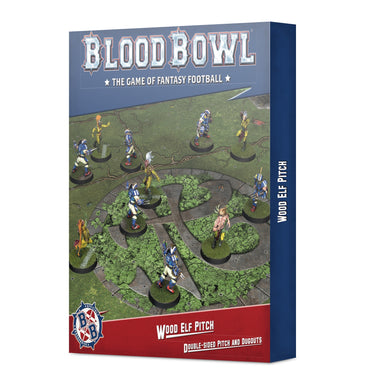 200-68 BLOOD BOWL: WOOD ELF PITCH & DUGOUTS