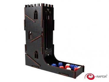 e-Raptor Dice Tower Black Castle