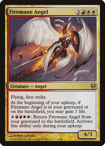 Firemane Angel [Duel Decks: Ajani vs. Nicol Bolas]
