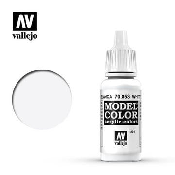 Vallejo 70853 Model Colour White Glaze 17 ml (201)