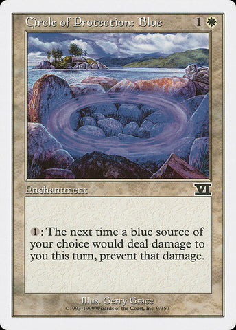 Circle of Protection: Blue [Classic Sixth Edition]