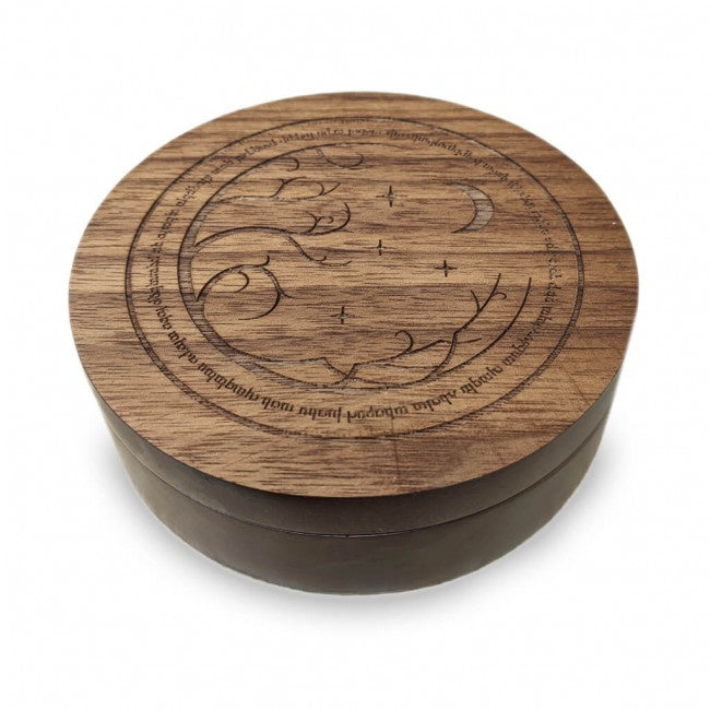 Dice Case Zebrawood Deluxe - Elven