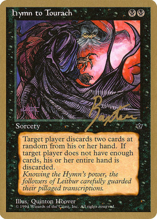 Hymn to Tourach (Cloak) - 1996 George Baxter (FEM) [Pro Tour Collector Set]