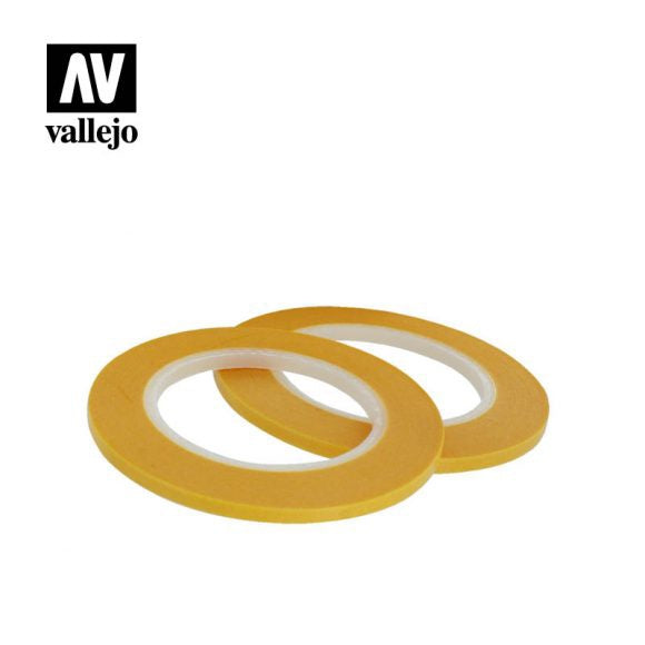 Vallejo Tools Precision Masking Tape 3mmx18m - Twin Pack