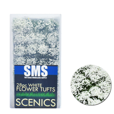 SCN07 Flower Tufts White