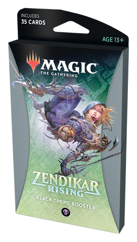 Magic Zendikar Rising Theme Booster Black
