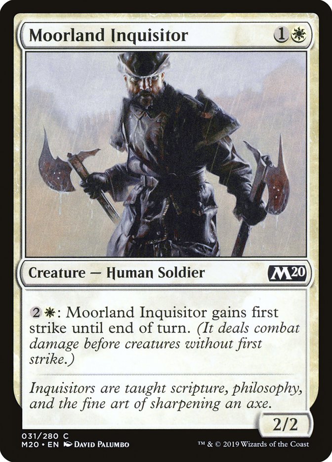 Moorland Inquisitor [Core Set 2020]