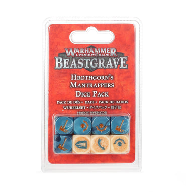 109-02 WH Underworlds: Hrothgorn's Mantrappers Dice Set