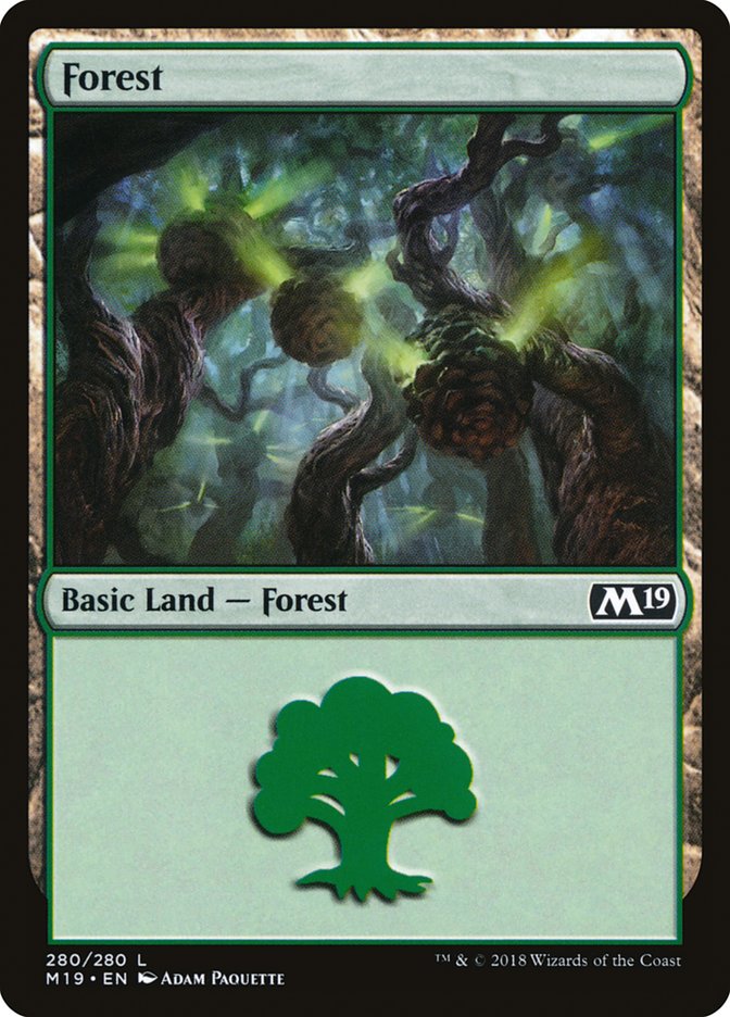 Forest (280) [Core Set 2019]