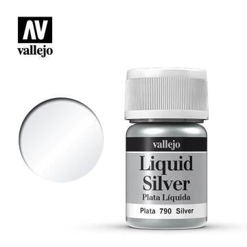 Vallejo 70790 Model Colour Metallic Silver (Alcohol Base) 35 ml Acrylic Paint