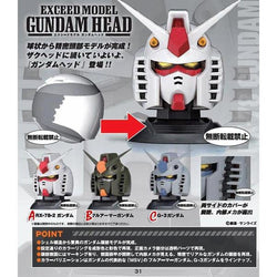 Gashapon Gundam Head (Gundam RX-78-2)