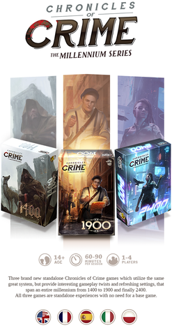 Kickstarter Chronicles of Crime The Millennium Series