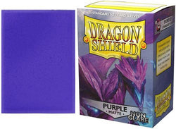 Dragon Shield - Box 100 Non Glare Purple