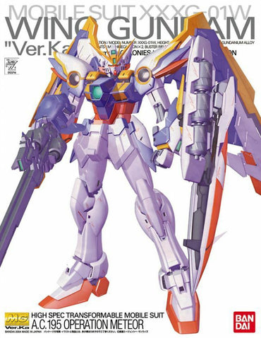 Gundam 1/100 Mobilesuit XXXG-01W Wing Gundam Ver.Ka