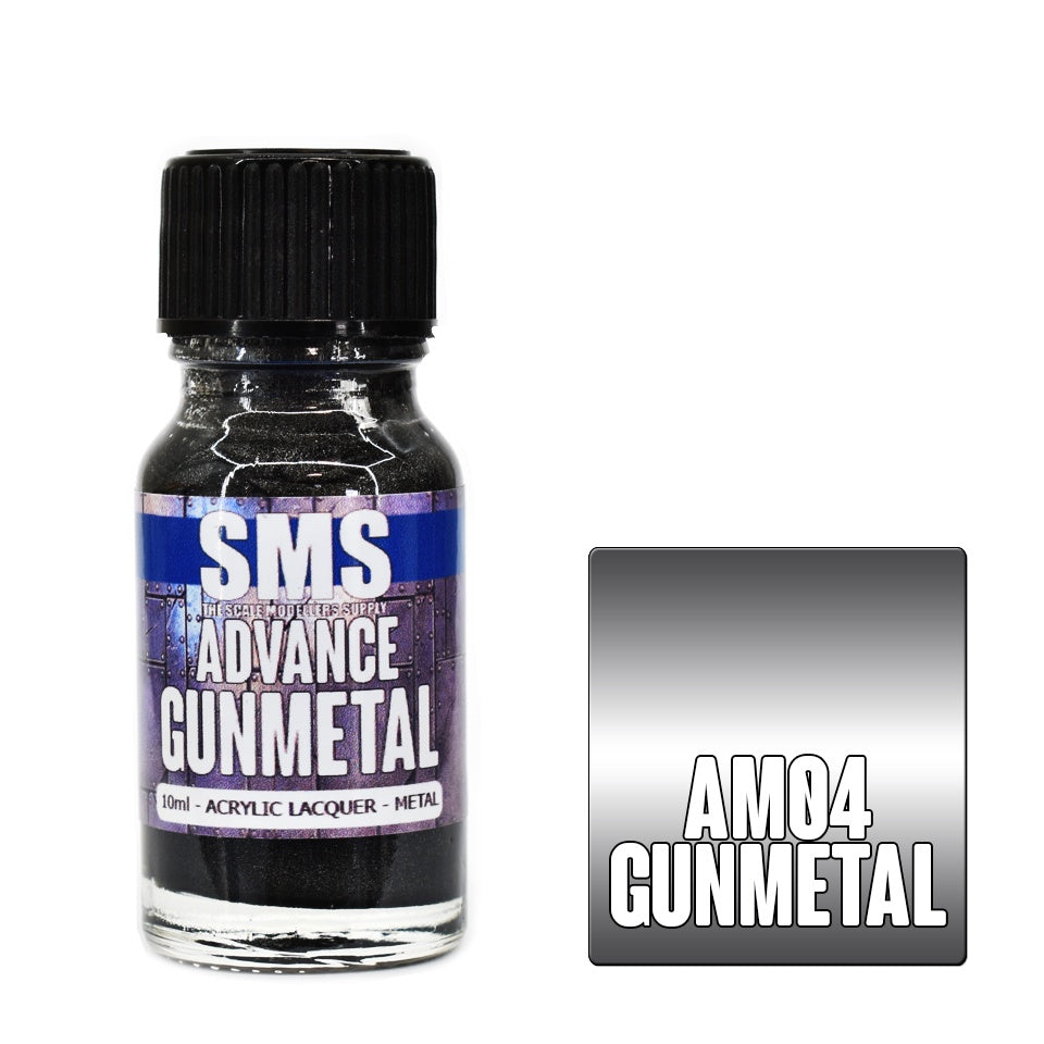 AM04	Advance Metallic GUNMETAL 10ml