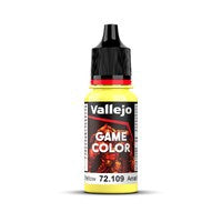 Vallejo Game Colour 72.109 Toxic Yellow 18ml