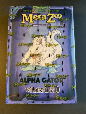 MetaZoo TCG Wilderness 1st edition theme deck- Alpha Gator