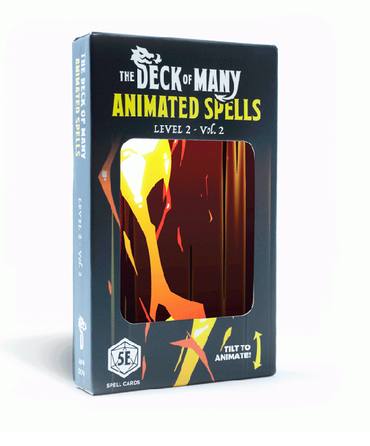 Deck Of Many Animated Spells level 2 Volume 2 (I-Z)