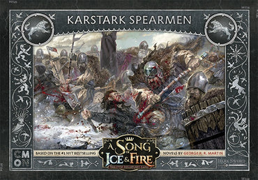 A Song of Ice and Fire TMG - Hourse Karstark Spearmen
