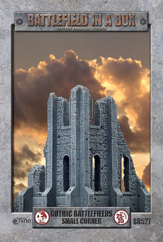 Battlefield in a Box: GOTHIC TERRAIN: Small Corner Ruins