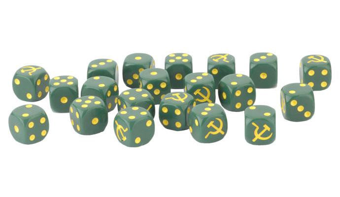 Soviet LW Dice (x20) Flames of War