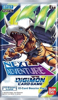 Digimon Card Game Series 07 Next Adventure BT07 Booster