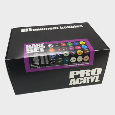 Monument Pro Acryl Sets - 24 Colour Base Set – 24 Colors