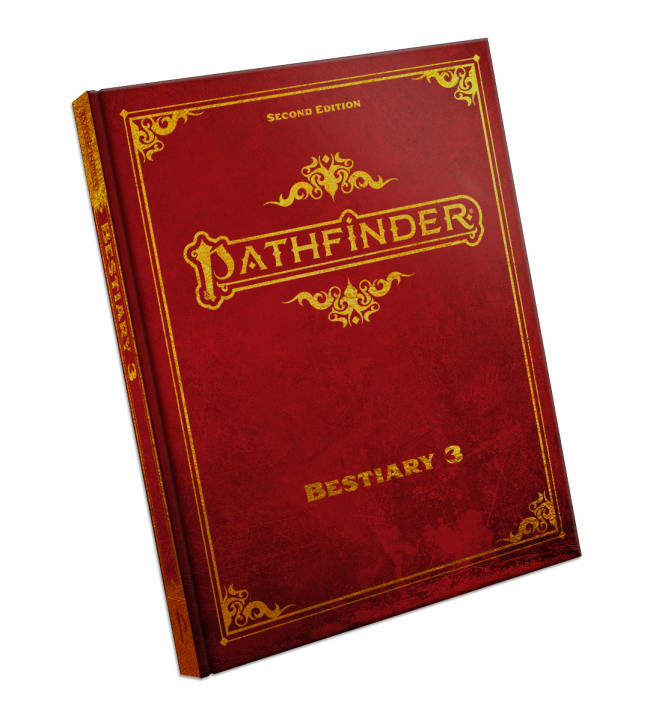 Pathfinder 2nd Edition Bestiary 3 Special Edition
